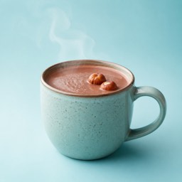 شکلات گرم فندقی